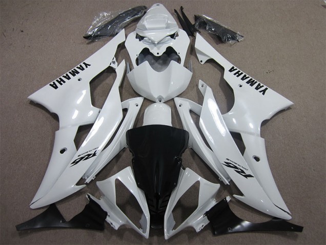 Best R6 2008-2016 - Bianco Nero Decal