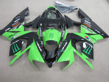 Best ZX10R 2003-2005 - Nero Verde Monster