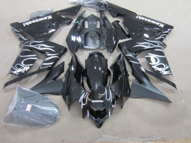 Best ZX10R 2003-2005 - Nero con Bianco Fiamma