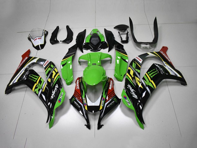 Best ZX10R 2016-2019 - Verde Nero Rosso Ninja Monster Best ZX10R 2016-2019 - Verde Nero Rosso Ninja Monster