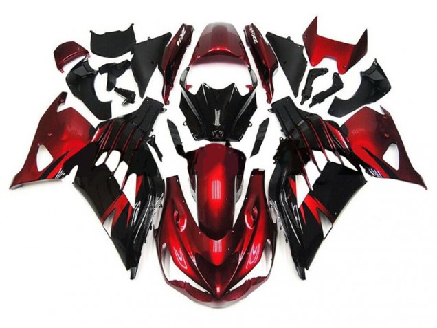 Best ZX14R ZZR 1400 2012-2021 - Rosso Nero Best ZX14R ZZR 1400 2012-2021 - Rosso Nero