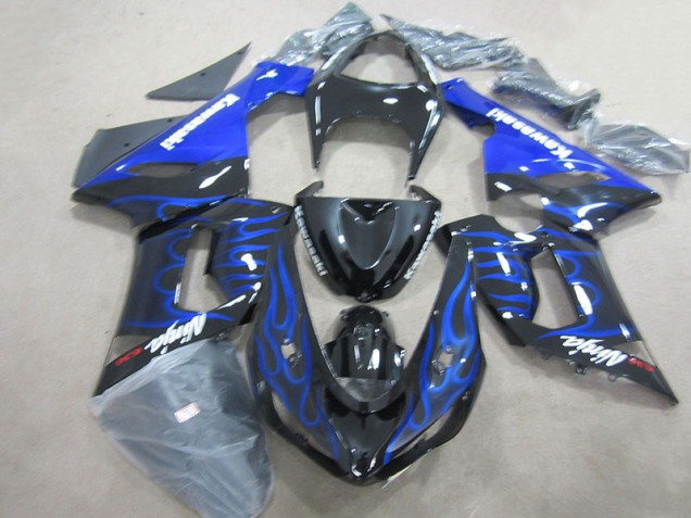Best ZX6R 2005-2006 - Nero Blu Fiamma Ninja 636