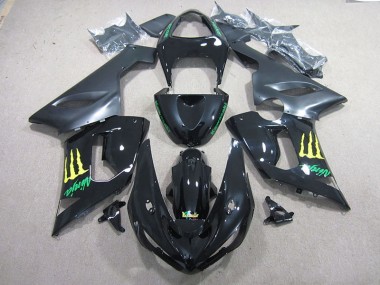 Best ZX6R 2005-2006 - Nero Verde Ninja