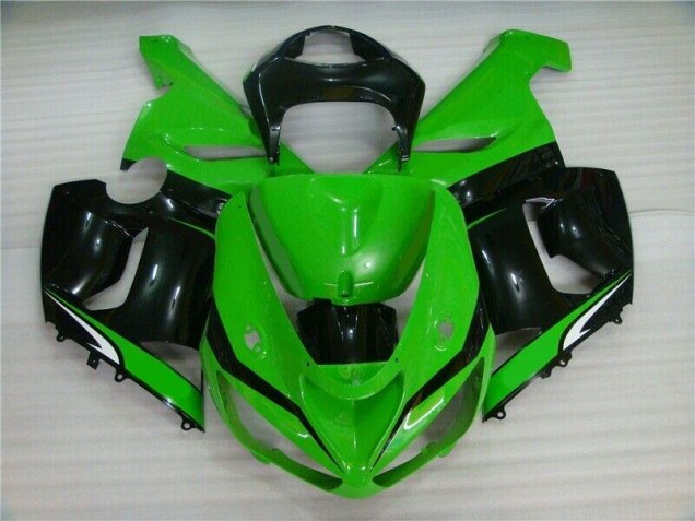 Best ZX6R 2005-2006 - Verde Bianco Nero