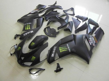 Best ZX6R 2007-2008 - Nero Opaco Monster