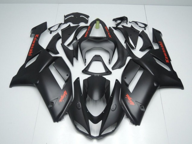 Best ZX6R 2007-2008 - Nero Opaco con Rosso Adesivo Best ZX6R 2007-2008 - Nero Opaco con Rosso Adesivo