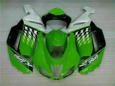 Best ZX6R 2007-2008 - Verde Bianco Ninja