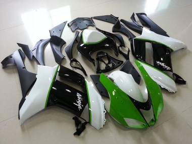 Best ZX6R 2007-2008 - Verde Nero Bianco