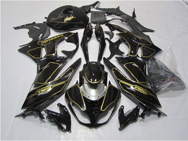 Best ZX6R 2009-2012 - Nero Oro Best ZX6R 2009-2012 - Nero Oro