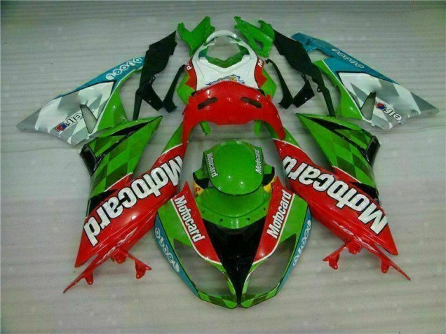 Best ZX6R 2009-2012 - Rosso Verde Motocard