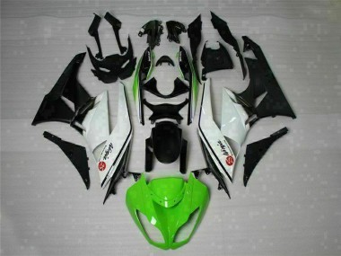 Best ZX6R 2009-2012 - Verde Nero Bianco 25