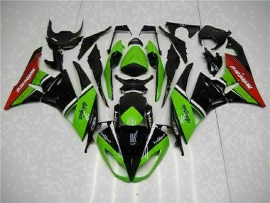Best ZX6R 2009-2012 - Verde Nero Rosso