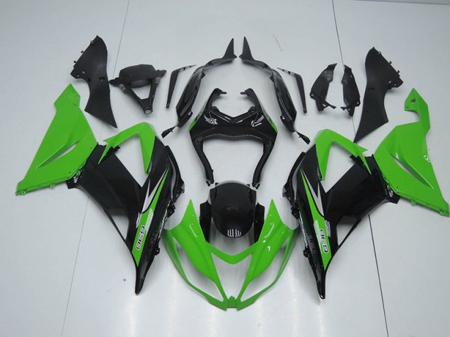 Best ZX6R 2013-2018 - Nero Verde 636 Best ZX6R 2013-2018 - Nero Verde 636