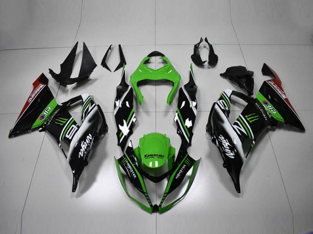 Best ZX6R 2013-2018 - Verde Nero Bianco Best ZX6R 2013-2018 - Verde Nero Bianco