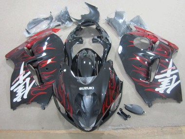Best GSXR 1300 Hayabusa 1996-2007 - Nero Rosso Fiamma