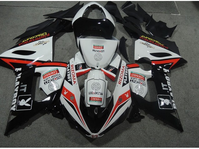 Best ZX6R 2005-2006 - Bianco Nero Rizoma Playboy Best ZX6R 2005-2006 - Bianco Nero Rizoma Playboy