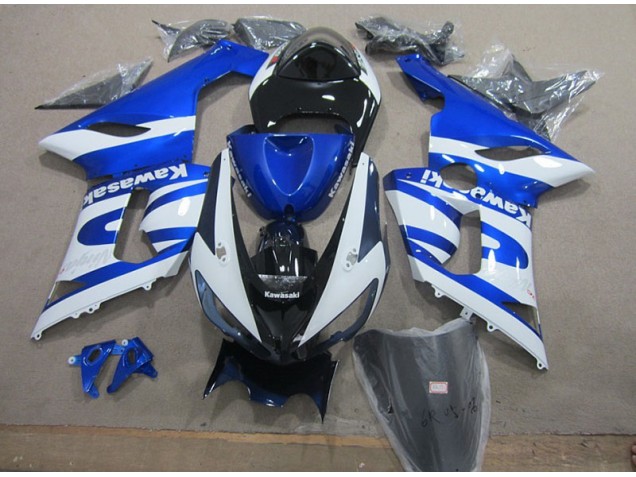 Best ZX6R 2005-2006 - Blu Bianco
