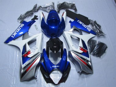 Best GSXR 1000 K7 2007-2008 - Blu Bianco