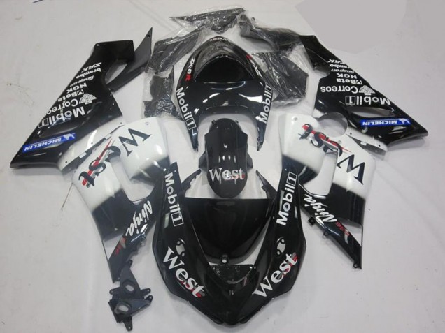 Best ZX6R 2005-2006 - Bianco Nero Best ZX6R 2005-2006 - Bianco Nero