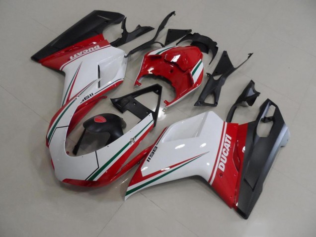 Best Ducati 848 1098 1198 2007-2014 - Rosso Bianco Best Ducati 848 1098 1198 2007-2014 - Rosso Bianco