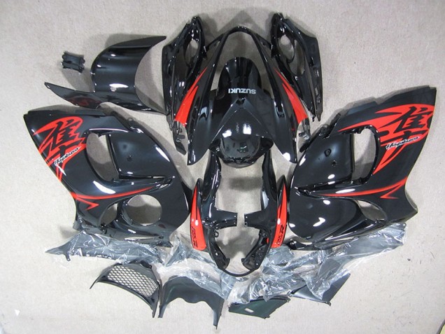 Best GSXR 1300 Hayabusa 2008-2019 - Nero Rosso