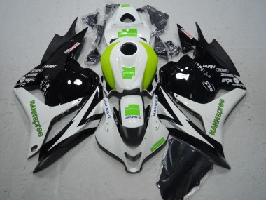 Best CBR 600 RR 2009-2012 - Nero Bianco Verde Hannspree