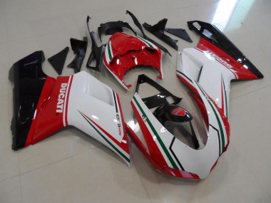 Best Ducati 848 1098 1198 2007-2014 - Rosso Bianco