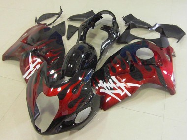 Best GSXR 1300 Hayabusa 1996-2007 - Nero Rosso Fiamma