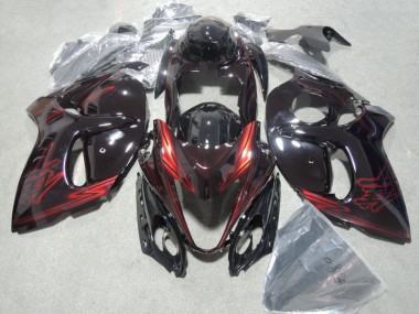 Best GSXR 1300 Hayabusa 2008-2019 - Nero Rosso