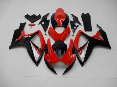 Best GSXR 600 / 750 K6 2006-2007 - Rosso Nero