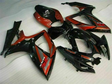 Best GSXR 600 / 750 K6 2006-2007 - Nero Rosso