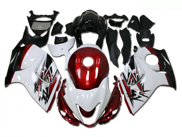 Best GSXR 1300 Hayabusa 2008-2019 - Bianco Rosso Best GSXR 1300 Hayabusa 2008-2019 - Bianco Rosso